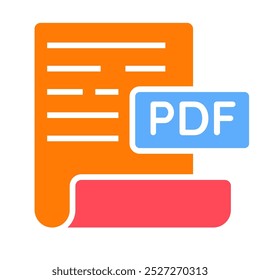 PDF-Datei, Papierwerk, Papierdatei-Symbol