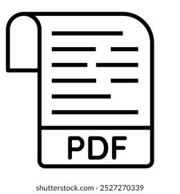 PDF-Datei, Papierwerk, Papierdatei-Symbol