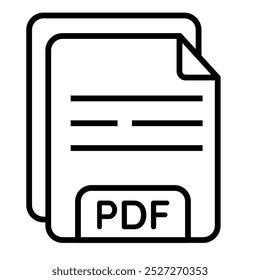 PDF-Datei, Papierwerk, Papierdatei-Symbol