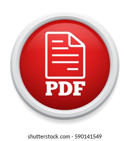 Pdf Icon Stock Vector (Royalty Free) 590141549 | Shutterstock