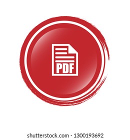 PDF icon and red glossy icon