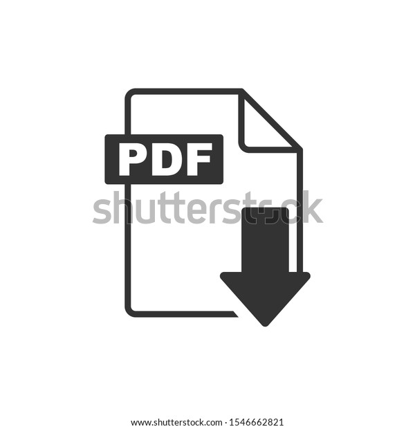 グラフィックとウェブデザイン用のpdfアイコンベクター画像符号 白い背景に編集可能なpdfファイルシンボルテンプレートの色 のベクター画像素材 ロイヤリティフリー