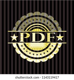 PDF shiny emblem