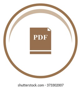 Pdf vector icon