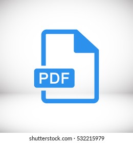 pdf vector icon