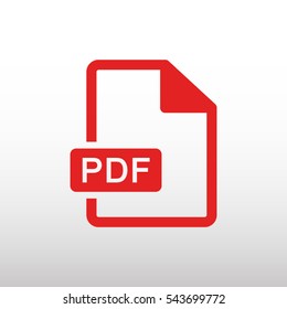 pdf vector icon