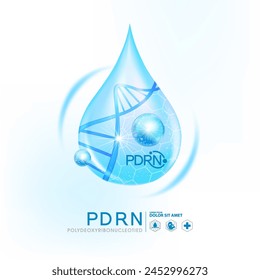 PDRN ,Polydeoxyribonucleotide serum Skin Care Cosmetic, DNA salmon