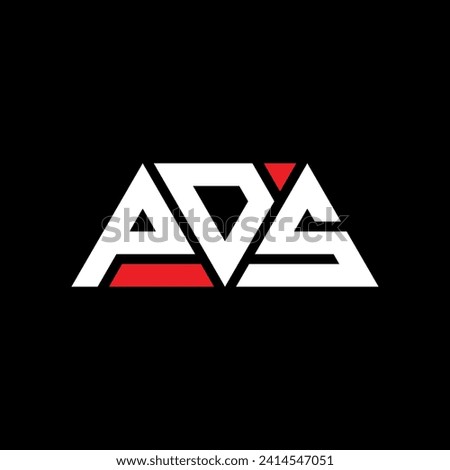 PDS triangle letter logo design with triangle shape. PDS triangle logo design monogram. PDS triangle vector logo template with red color. PDS triangular logo Simple, Elegant, and Luxurious design.