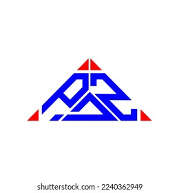 PDZ letter logo creative design with vector graphic, PDZ simple and modern logo.