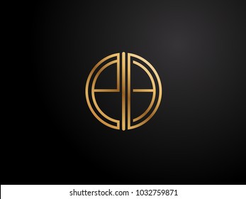 PE circle shape gold color design