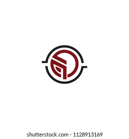 pe INITIAL LOGO CIRCLE