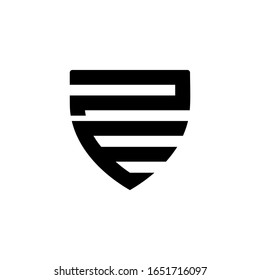 PE Letter Logo Design Monogram Icon Vector Template
