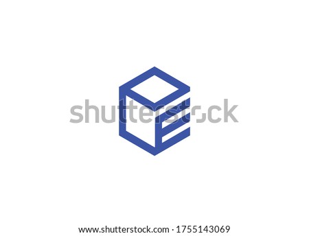 PE Letter Logo Design And Vector Template