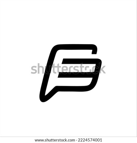 PE logo font design for your name, brand and product
