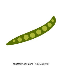 pea flat icon.You can be used pea icon for several purposes like: websites, UI, UX, print templates, presentation templates, promotional materials, web and mobile phone apps