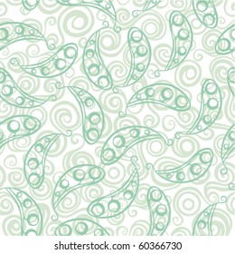 pea pod vegetable seamless texture