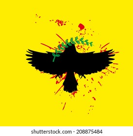 peace birds vector art