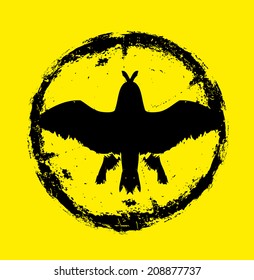 peace and birds vector art