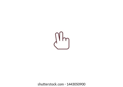Peace concept icon in trendy flat style isolated on white background.Peace concept symbol. Vector illustration