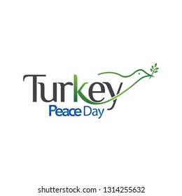 Peace Day Logo Turkey