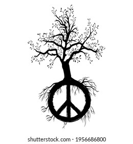 Peace Design ready Editable Vector file for t-shirt, poster, mug, phone case, tote bag etc.