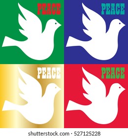 peace dove graphic