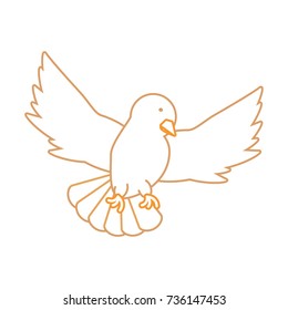 peace dove icon 