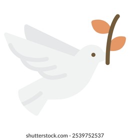 Peace Dove icon for web, app, infographic, etc