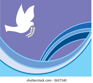 peace dove vector