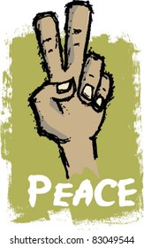 Peace Hand Sign