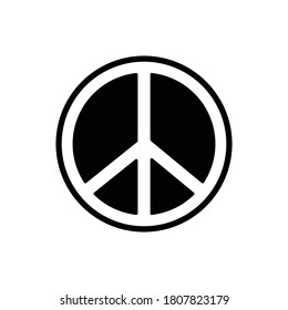 Peace icon. Design template vector