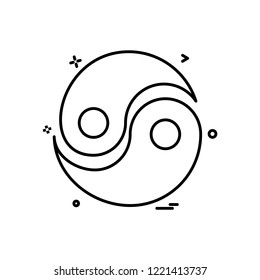 Peace icon design vector