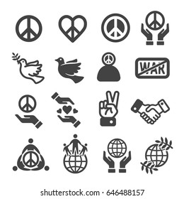 Peace Icon Set