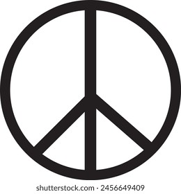 Peace icon shape design illustration 