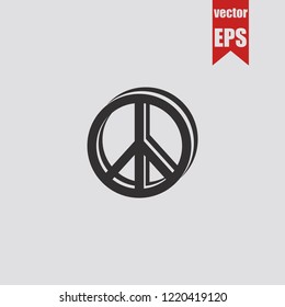 Peace icon.Vector illustration.