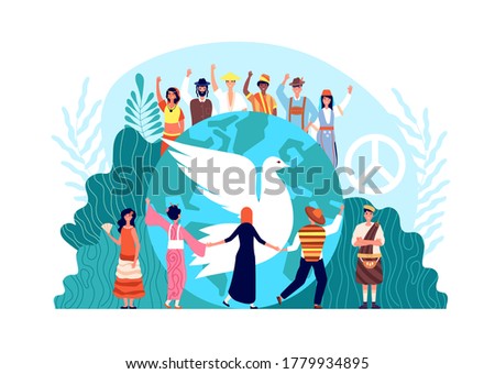 Similar – Image, Stock Photo To peace Design To talk