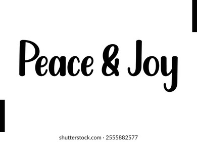 Peace Joy text christmas holiday quotes istalist typography 