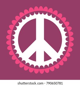 peace logo stock