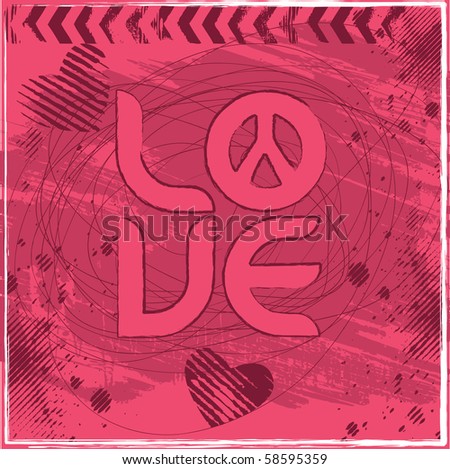 Peace and Love Background