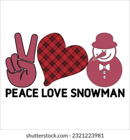 peace love Christmas Design, Christmas Design