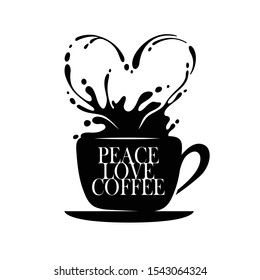 Free Free 286 Peace Love Coffee Svg SVG PNG EPS DXF File