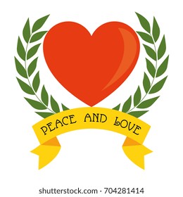 Peace and love design