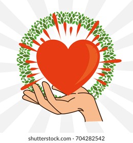 Peace and love design