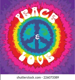 Peace & Love - Hippie style