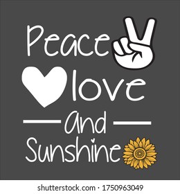 Free Free 222 Peace Love And Sunshine Svg SVG PNG EPS DXF File