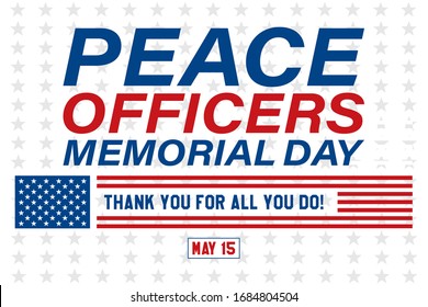 804 Peace Officers Memorial Day Images, Stock Photos & Vectors ...