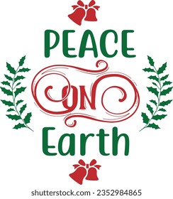 Peace On Earth - Christmas Design