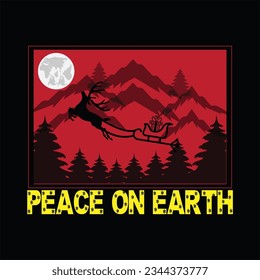 Peace on earth t-shirt design. Here You Can find and Buy t-Shirt Design. Digital Files for yourself, friends and family, or anyone who supports your Special Day and Occasions.