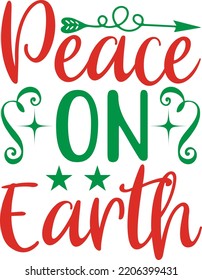 peace on earth vector file