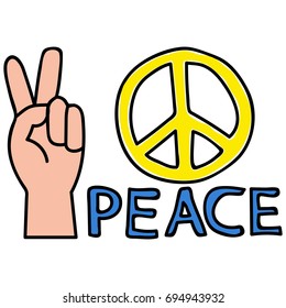 Peace pin up and t shirt design